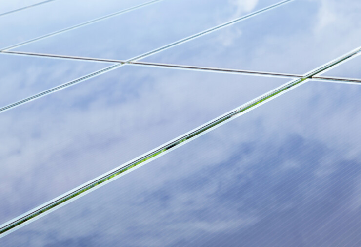 Panneaux solaires amorphes